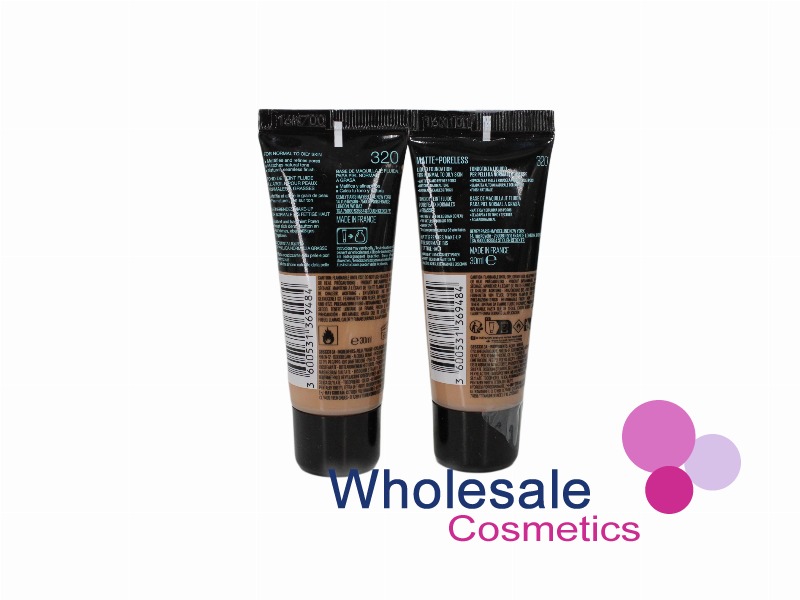 6 x Maybelline Fit Me Matte & Poreless Liquid Foundation - 320 NATURAL TAN